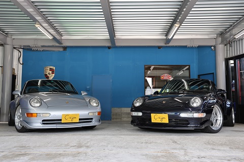 永久保存版】空冷ポルシェ993GT2とポルシェ993RSを排気音を比べて見