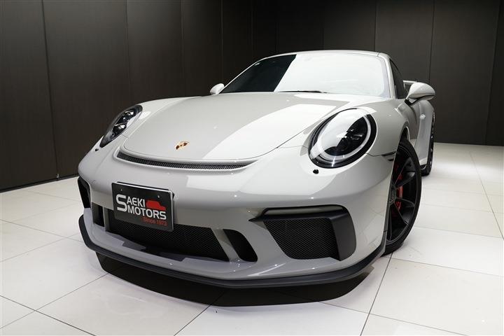 ポルシェ 911(Type991.2) GT3 PDK スポーツクロノPKG  スポーツエグゾースト LEDヘッドライト Fリフター カーボンインテリア スポーツシート　クレヨン