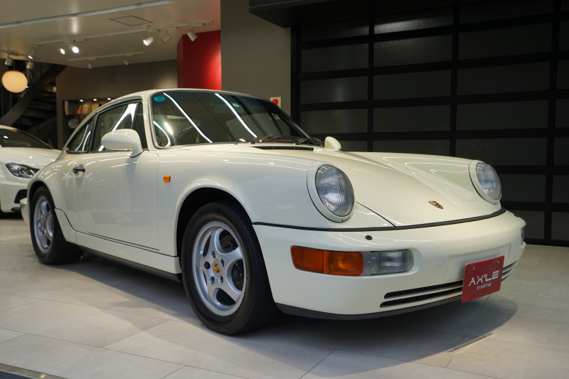 ポルシェ 911(Type964) カレラ4　5速MT　1オーナー　品川33ナンバー　マホガニーレザー　純正工具/ブックケース/記録簿/取説/新車時オーダーシート有